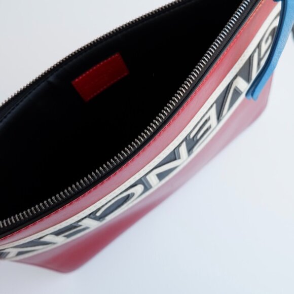 Authentic Preowned Givenchy Red Leather Clutch - Picture 10 of 13